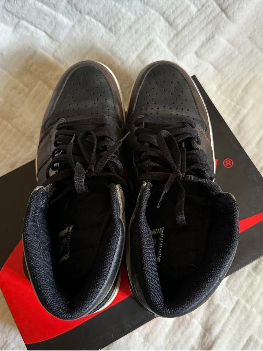 Nike Air Jordan 1 High - Black, Brown, Gray size 13